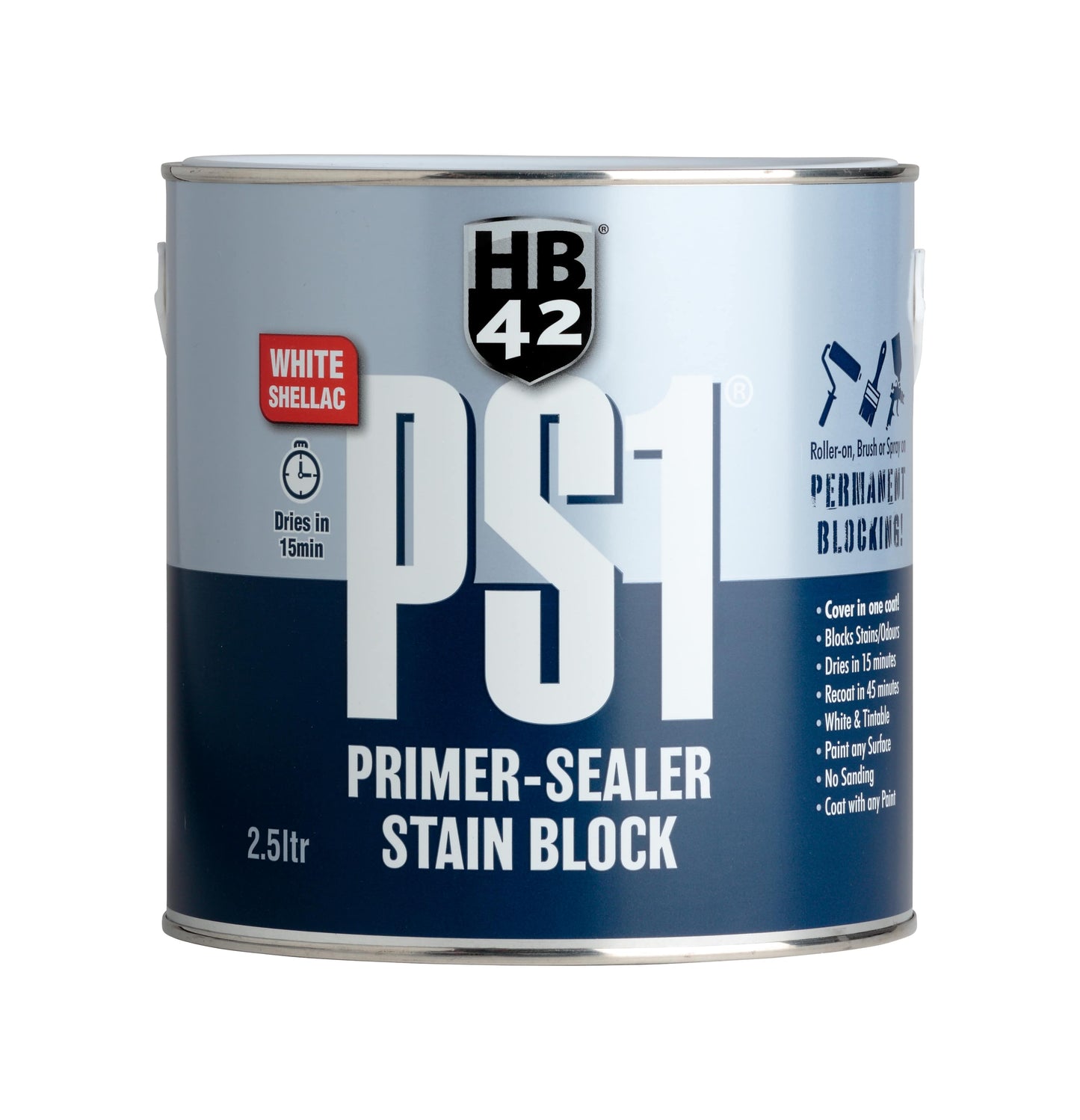 HB42 PS1 Shellac Primer/Sealer White