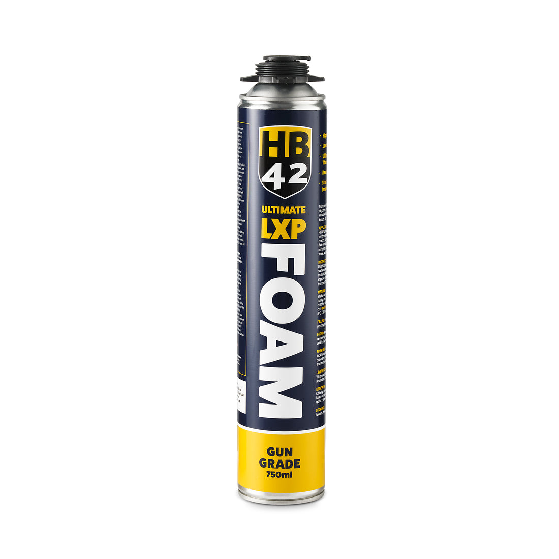 HB42 LXP Expanding Foam 750ml