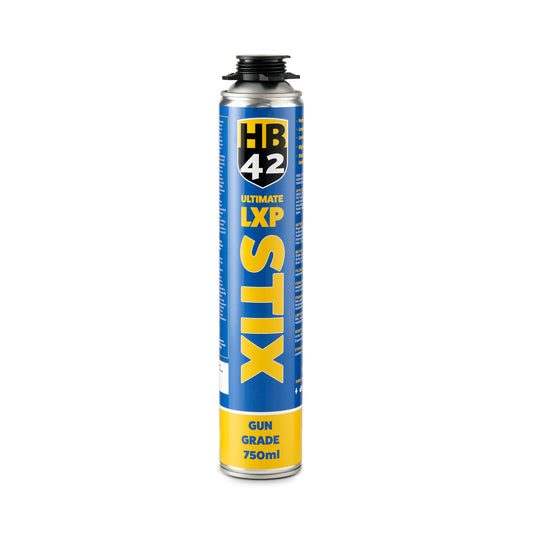 HB42 LXP Expanding Stix Foam 750ml Gun Grade