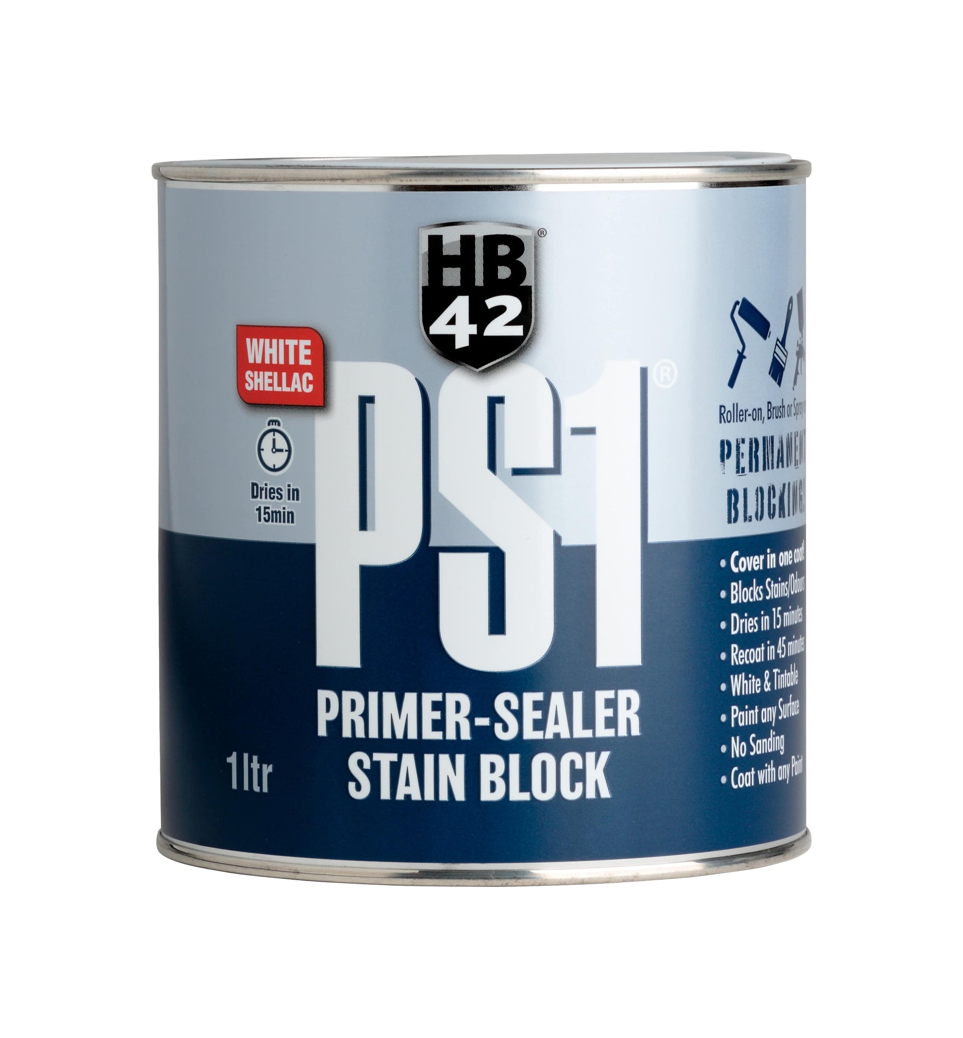 HB42 PS1 Shellac Primer/Sealer White – HB42_Shop