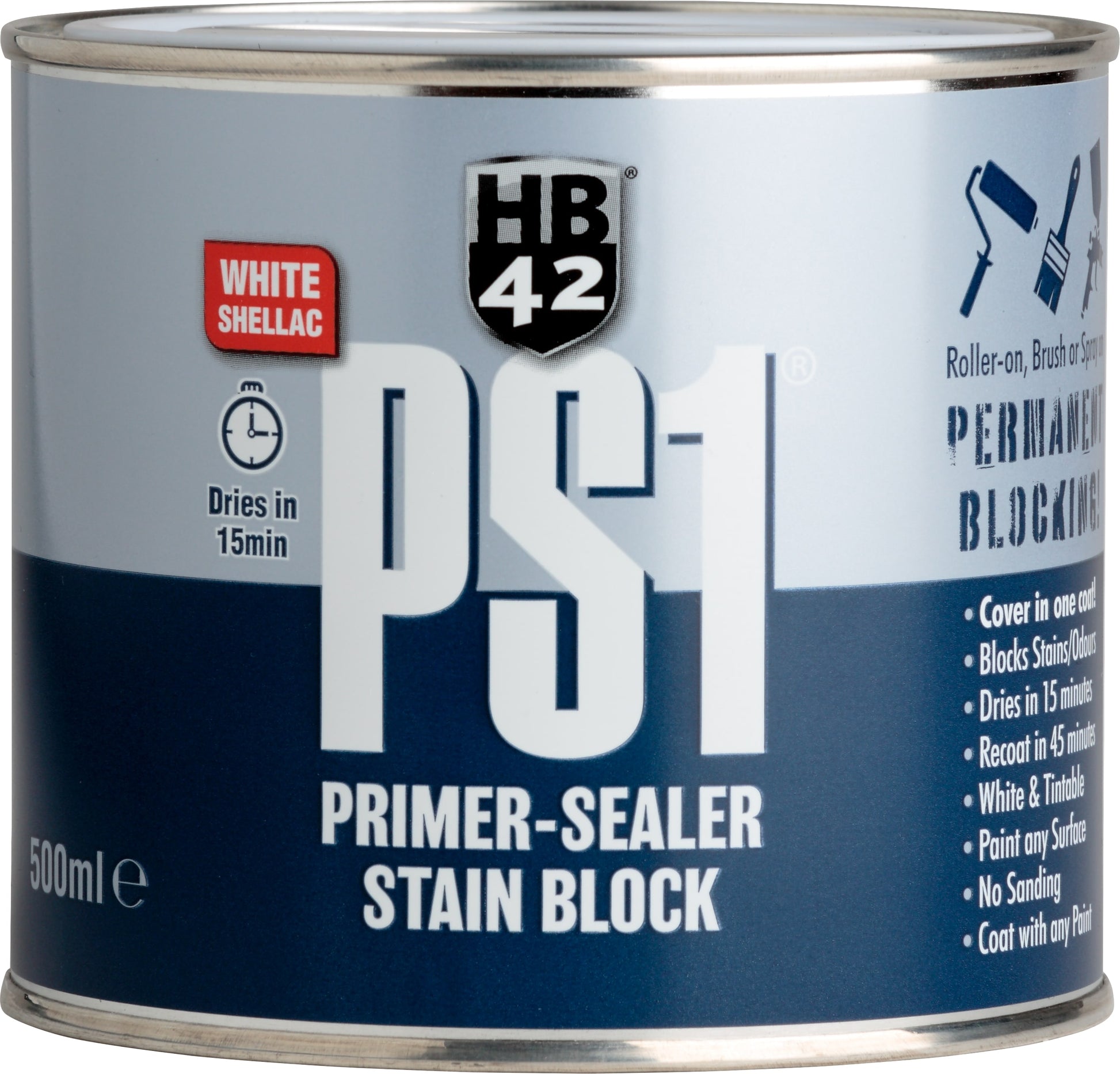 HB42 PS1 Shellac Primer/Sealer White – HB42_Shop